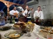 local music band and food in maramures